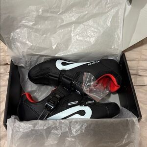 Peloton Black Cycling Shoes